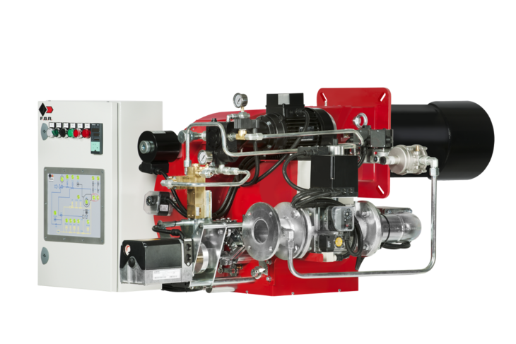 2 stages sliding or modulating DUAL FUEL  GAS/LIGHT OIL